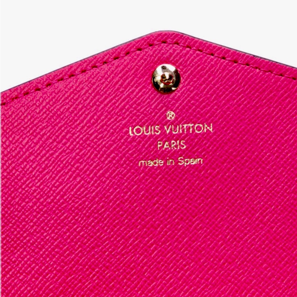 LOUIS VUITTON Monogram Travel Patches Sarah Wallet - Picture 7 of 14